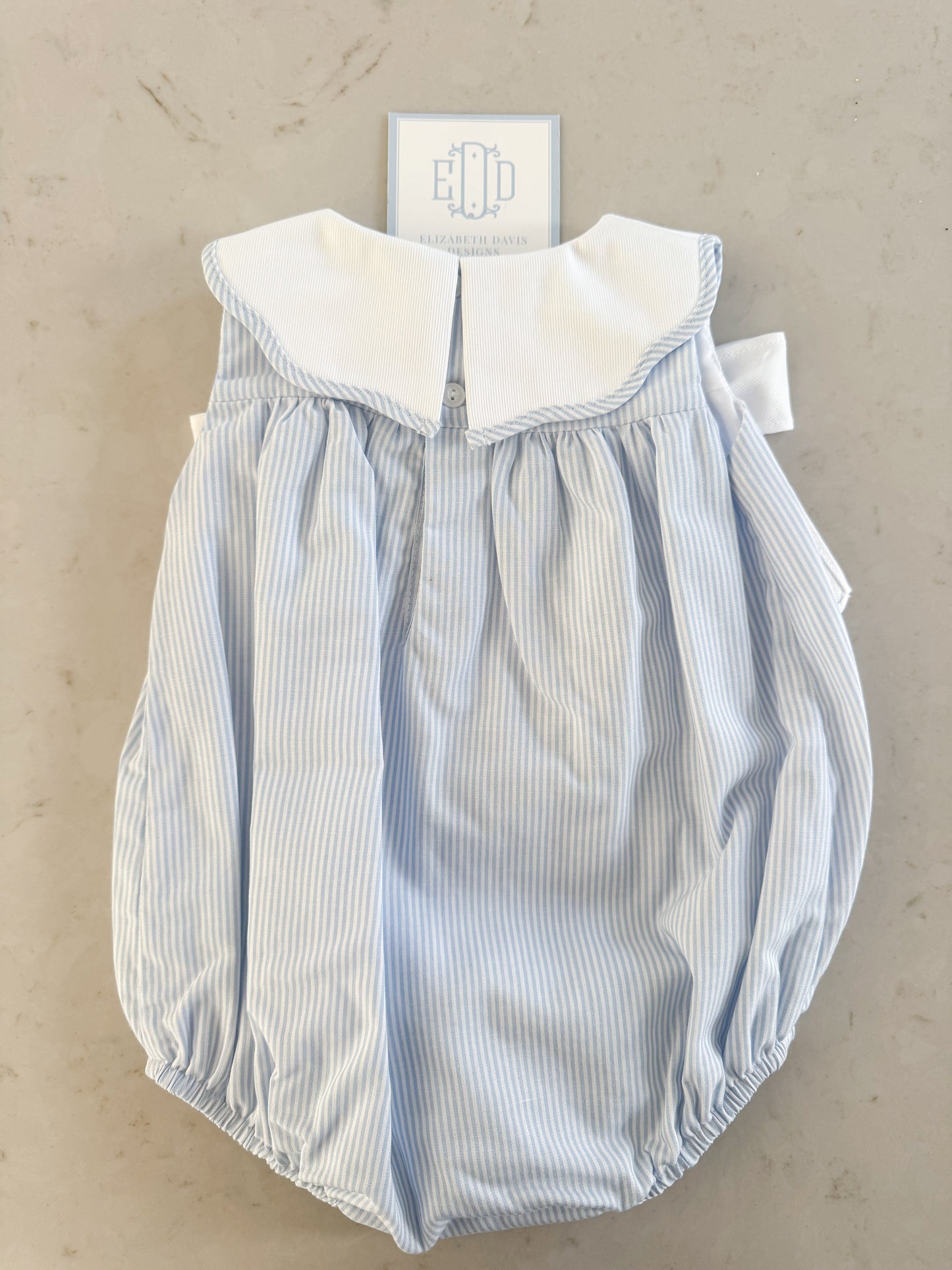 Sophie & Lucas Sugarbaker Bubble with Bows - Blue