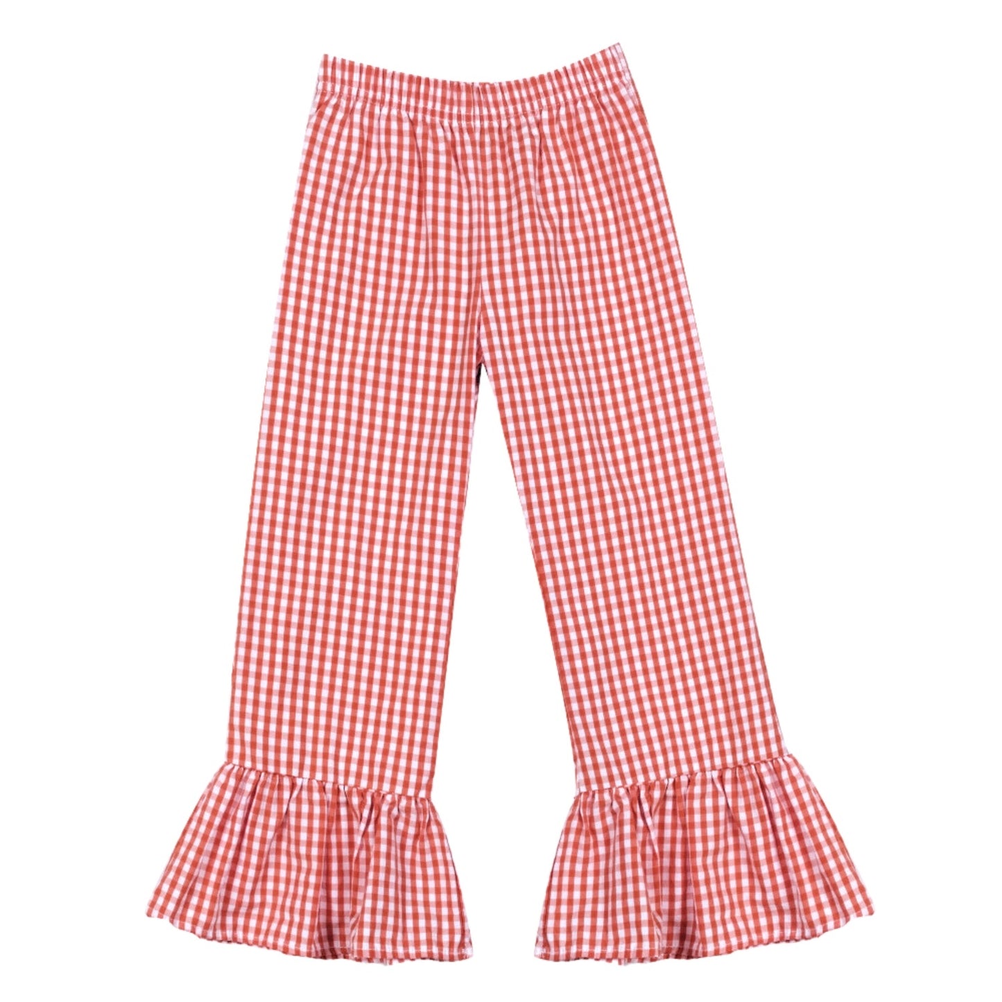 Girls Windowpane Valentine Pants