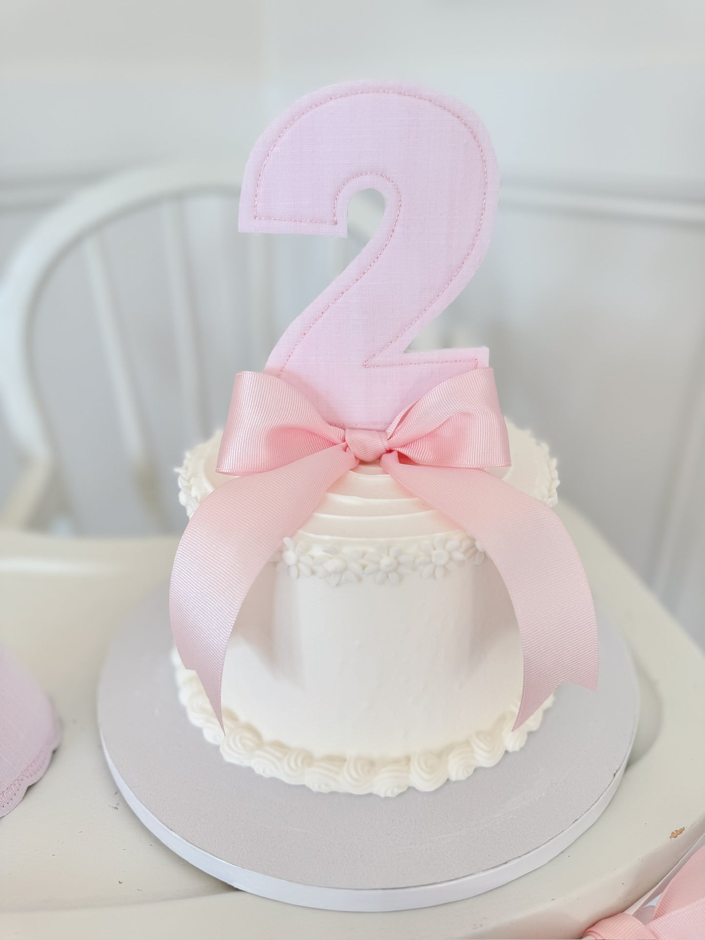 Pink Linen Party Suite - 2nd Birthday
