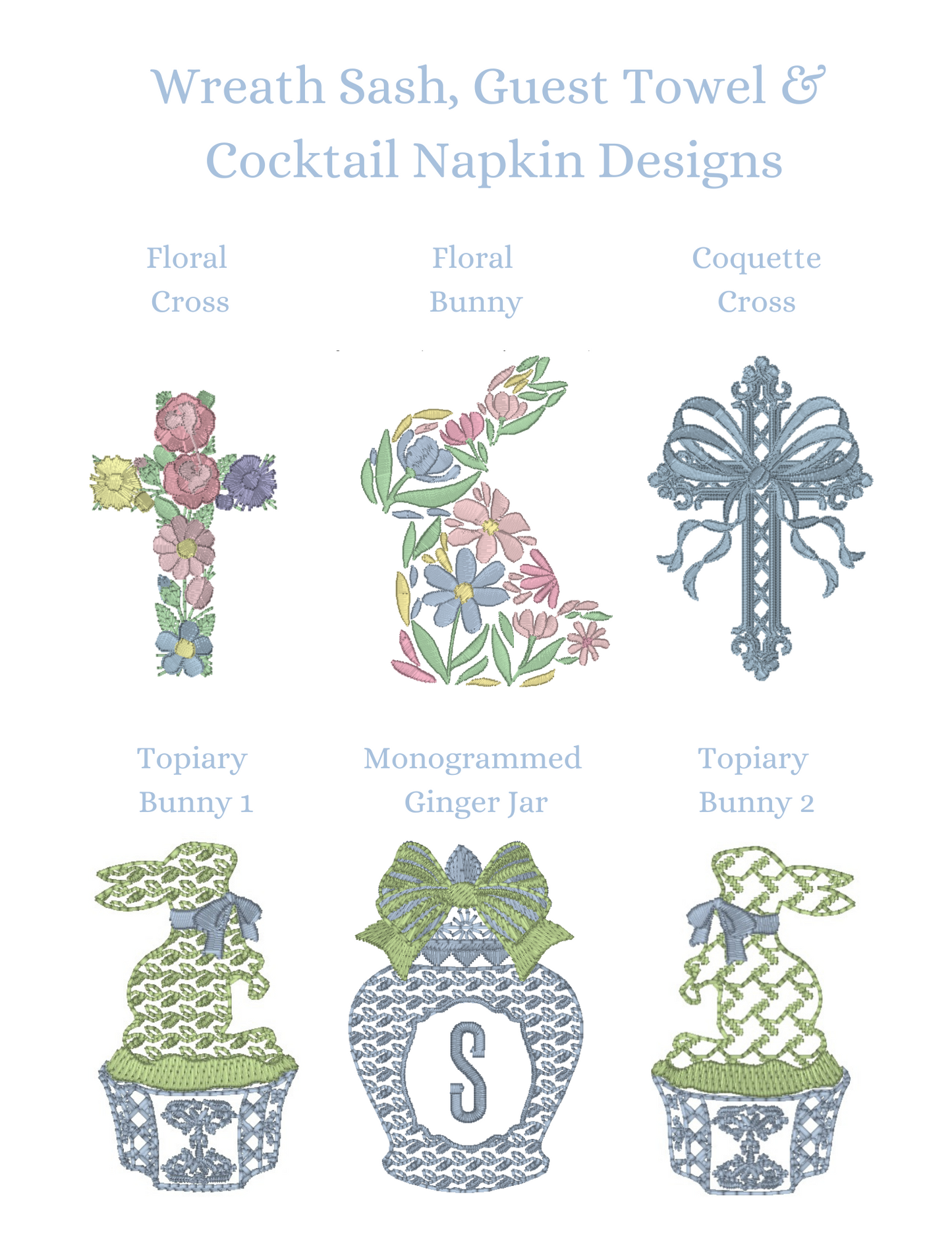 Guest Towel - Scalloped Pique Cotton