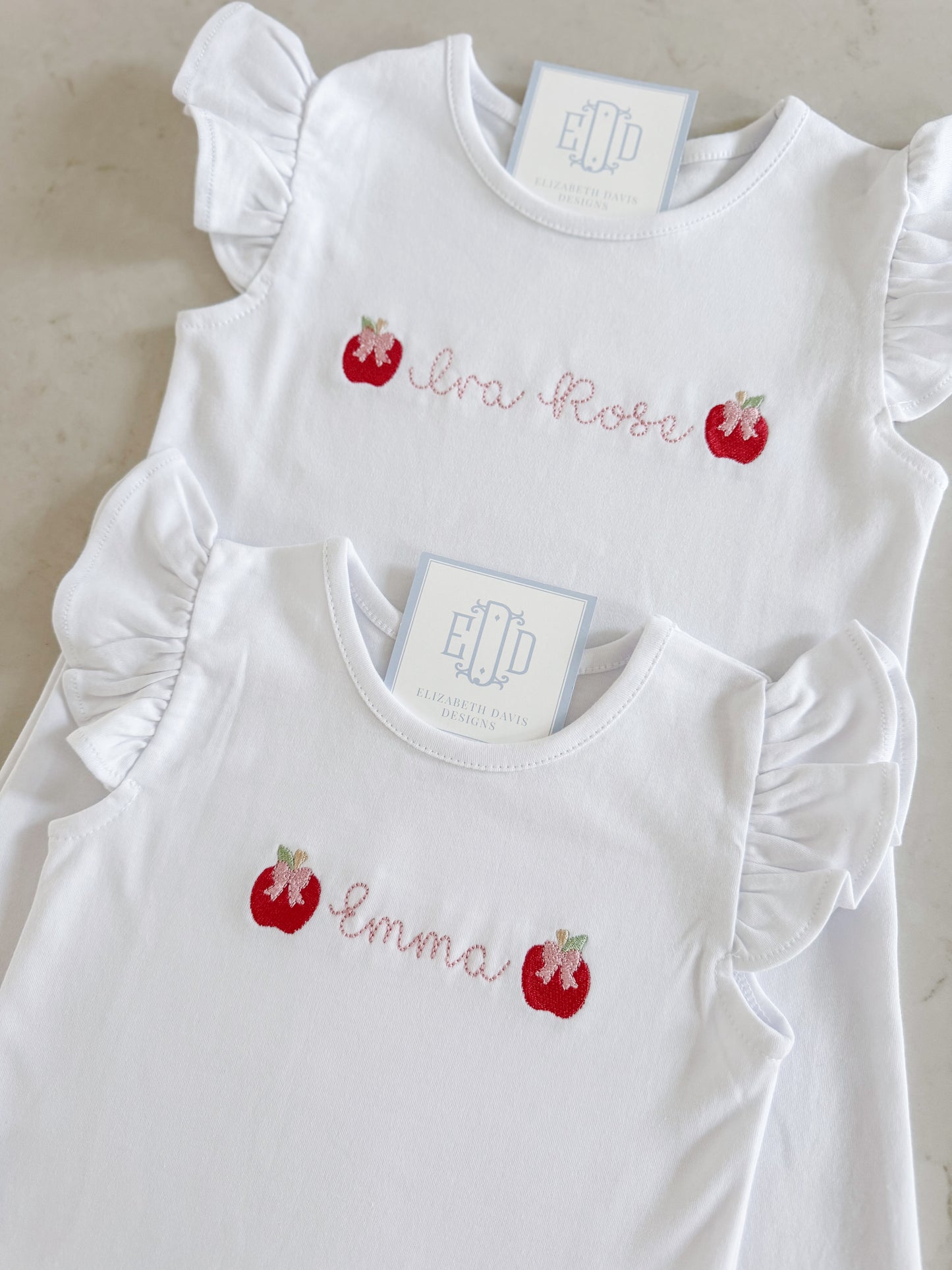 Baby Girl Flutter Sleeve Bubble