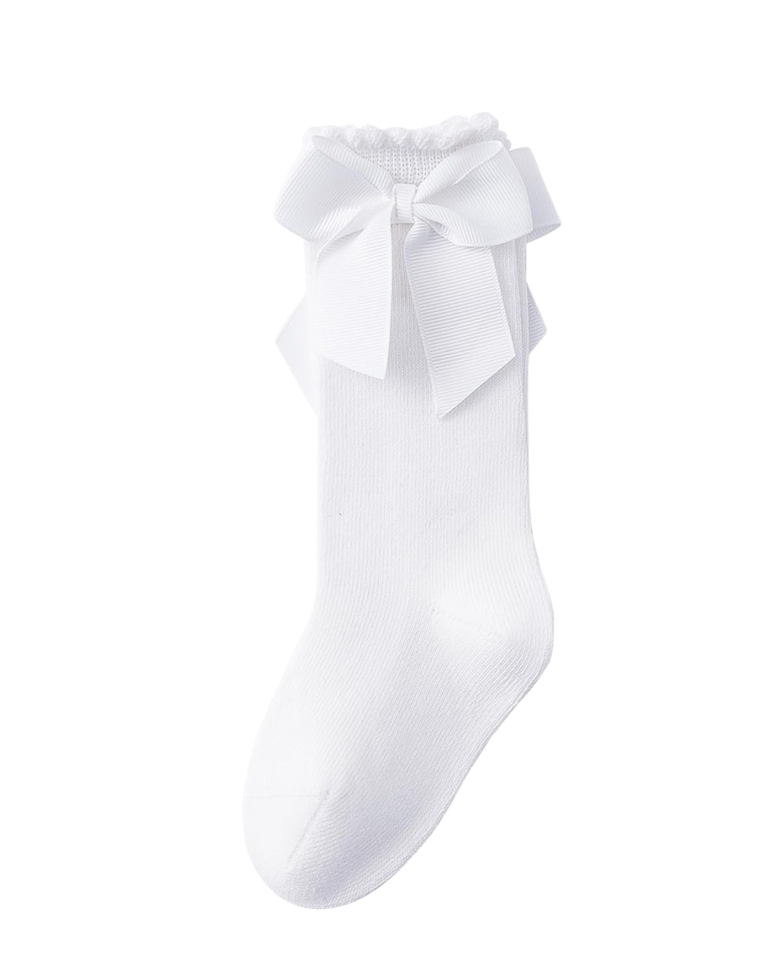 Girls Knee High Socks with Bow