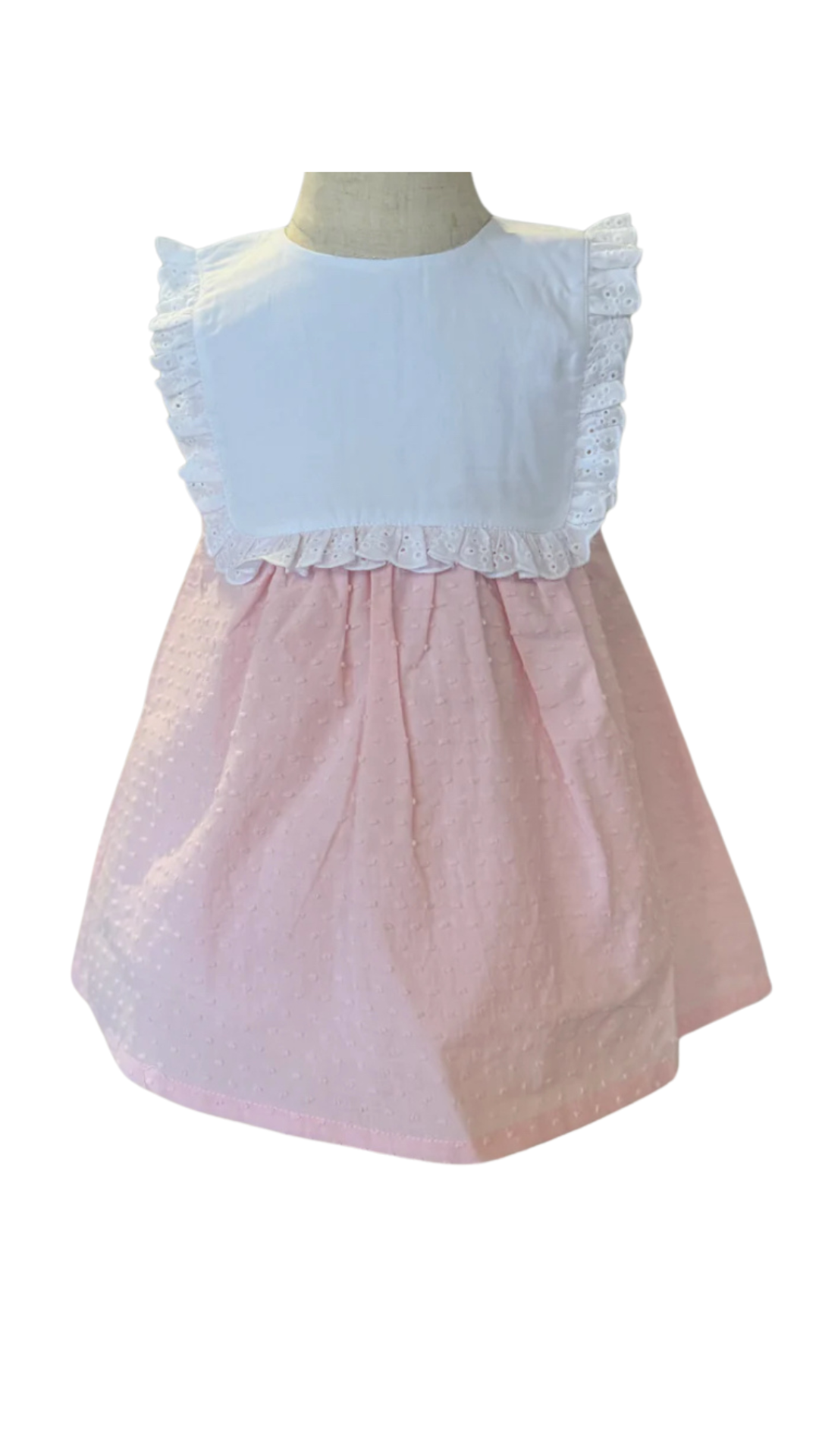 Girls Swiss Dot Dress  Elizabeth Davis Designs