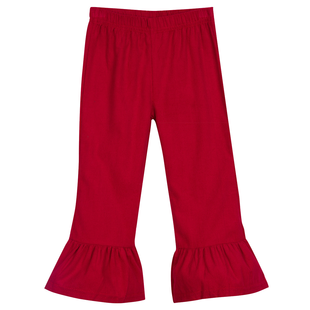 Girl's Corduroy Ruffle Pants - Winter