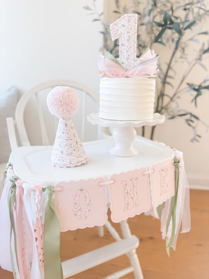 Pink Garden Floral Party Suite