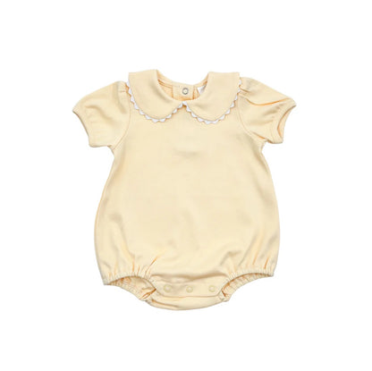 Girls Bubble - Scalloped Short Sleeve