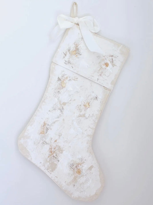 Hand-Painted custom Stockings - by Anna Walding Art