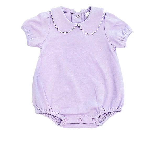 Girls Bubble - Scalloped Short Sleeve