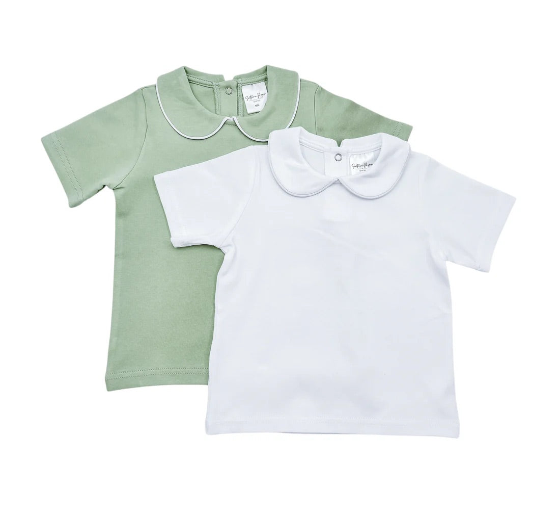 Boys Top - Collared Short Sleeve