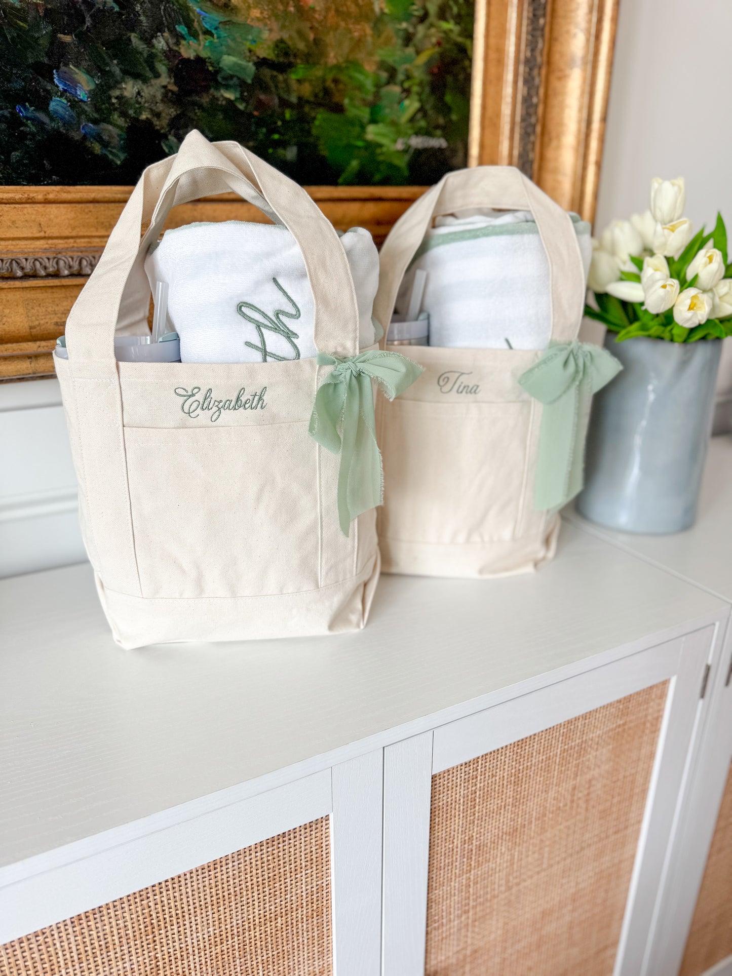 Mini Canvas Tote