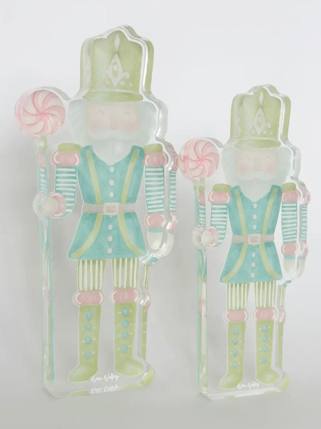 Acrylic Nutcrackers - by Anna Walding Art