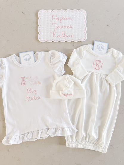 The Stork “Big Sister” Sweater or top