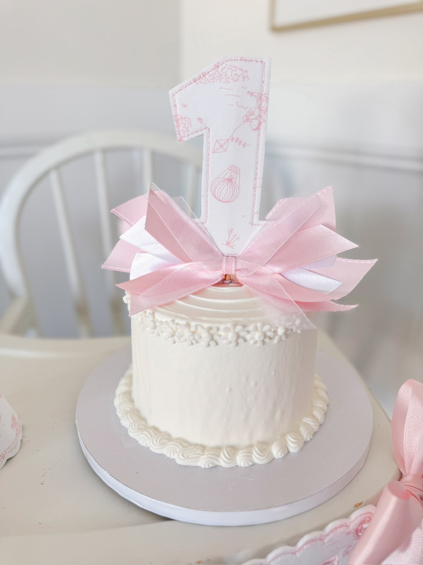 Pink Toile Party Suite - 1st Birthday