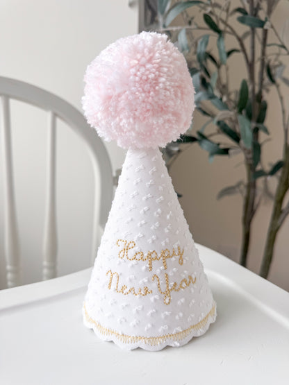 New Years Scalloped Party Hat
