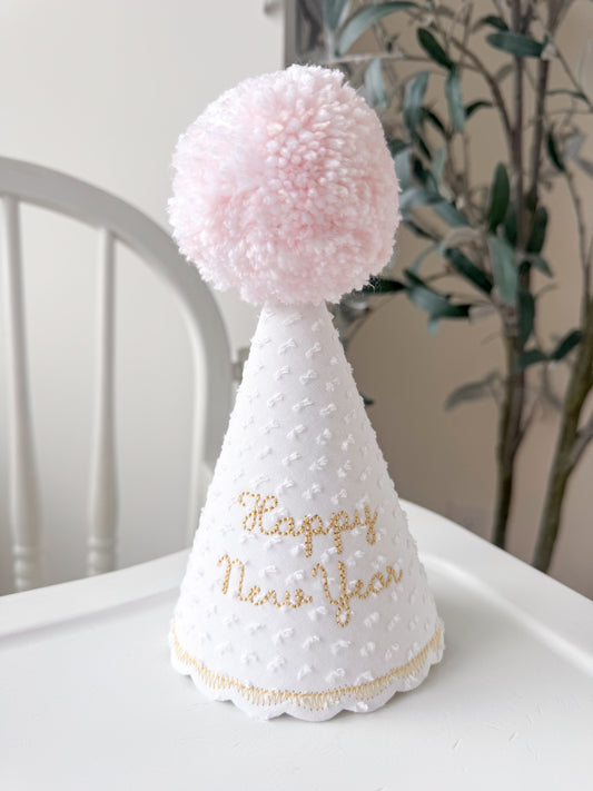 New Years Scalloped Party Hat