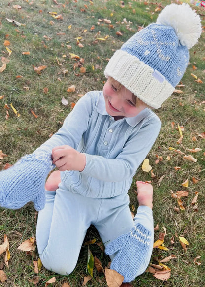 Blue Mittens