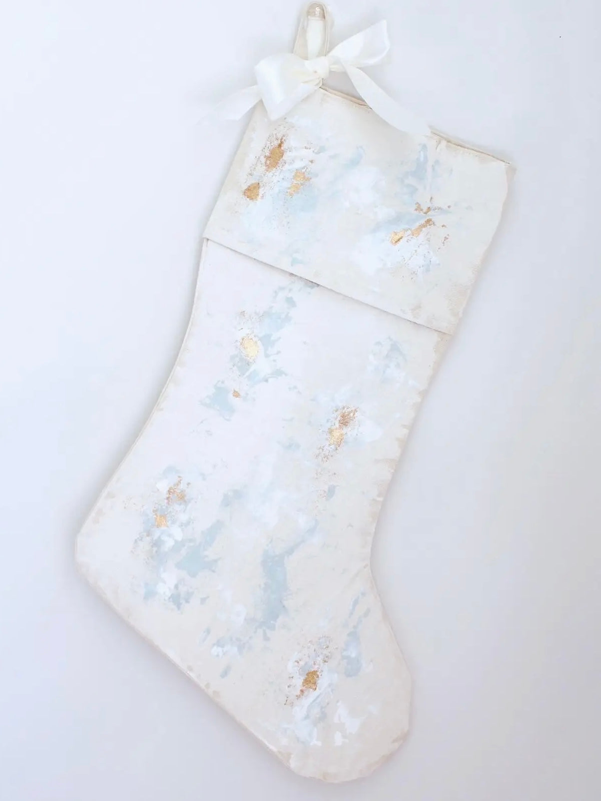 Hand-Painted custom Stockings - by Anna Walding Art