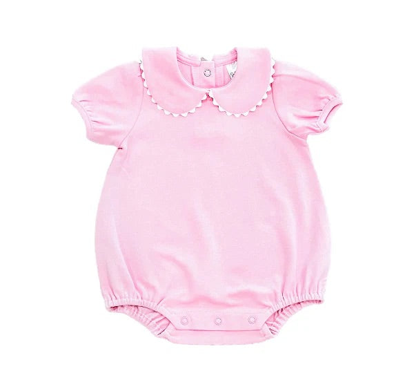 Girls Bubble - Scalloped Short Sleeve