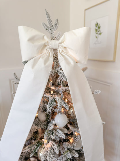 Tree Topper Bow- Petite Grande