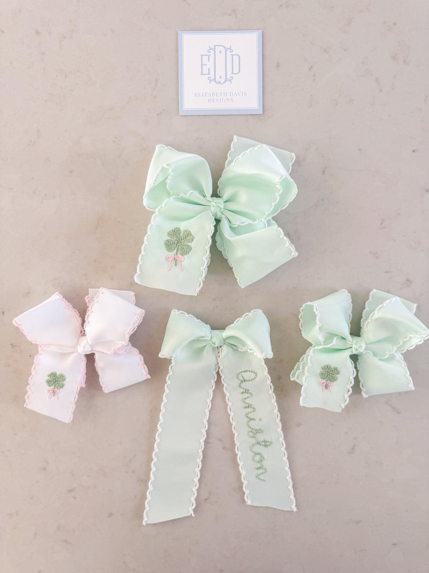 St. Patrick's Day + Golf - Hair Bows