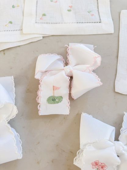 St. Patrick's Day + Golf - Hair Bows