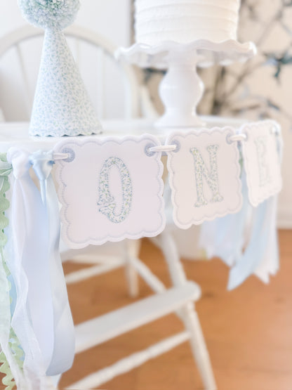 Blue Floral Party Suite