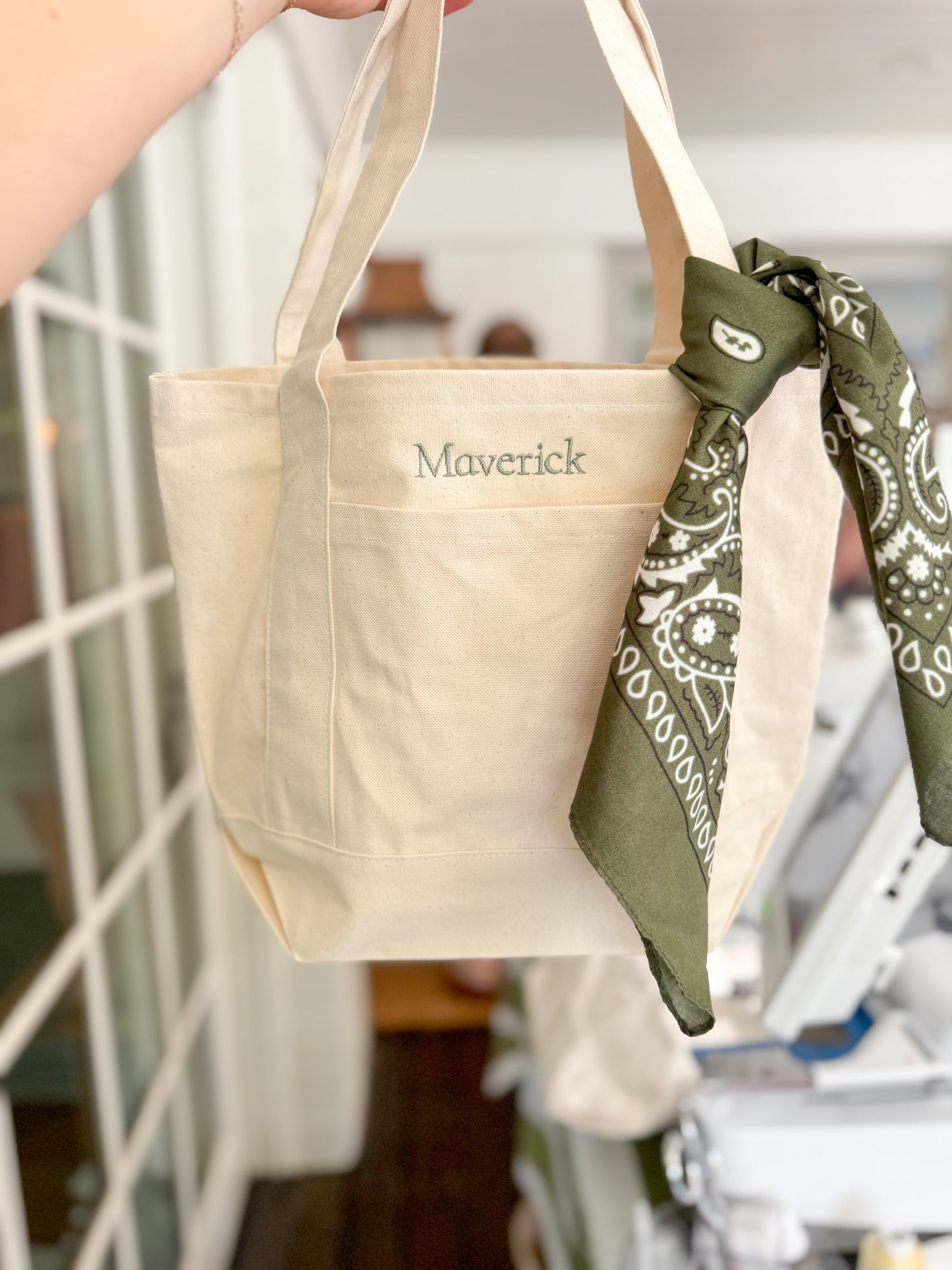 Mini Canvas Tote