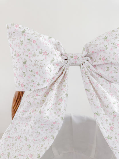 Easter Basket Bow - Pink Floral