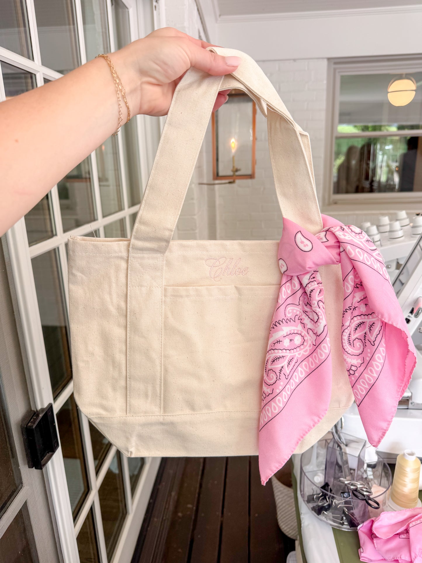 Mini Canvas Tote