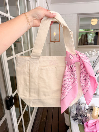 Mini Canvas Tote