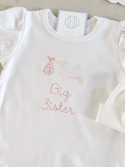 The Stork “Big Sister” Sweater or top