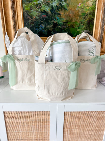 Mini Canvas Tote