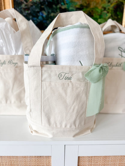 Mini Canvas Tote