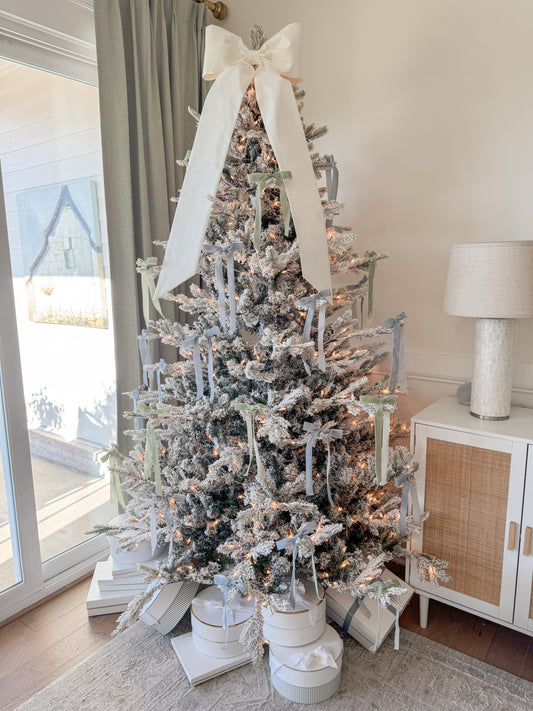 Tree Topper Bow- Petite Grande