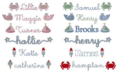 Scalloped Pacifier Clip