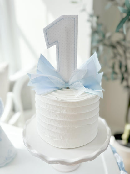 Playful Blue Toile Party Suite