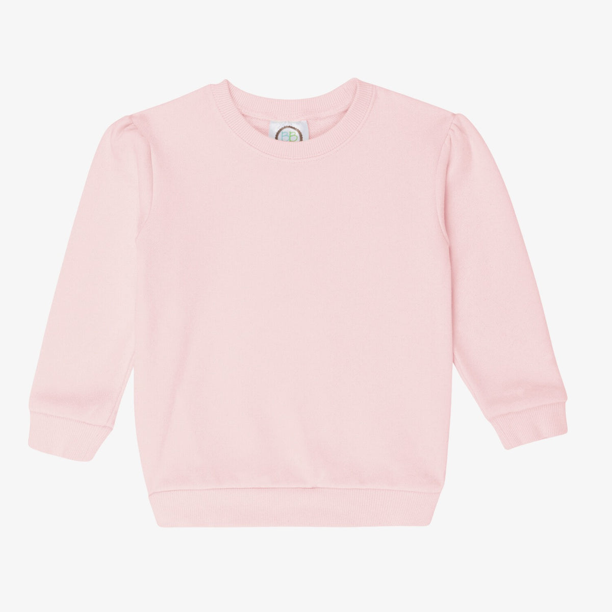 Girls Puff Shoulder Sweatshirts