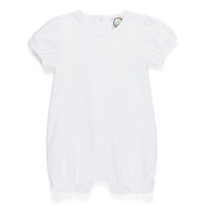 Baby Girl Short Sleeve Romper