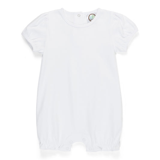 Baby Girl Short Sleeve Romper