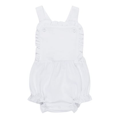 Baby Girl Cotton Ruffle Sunsuit