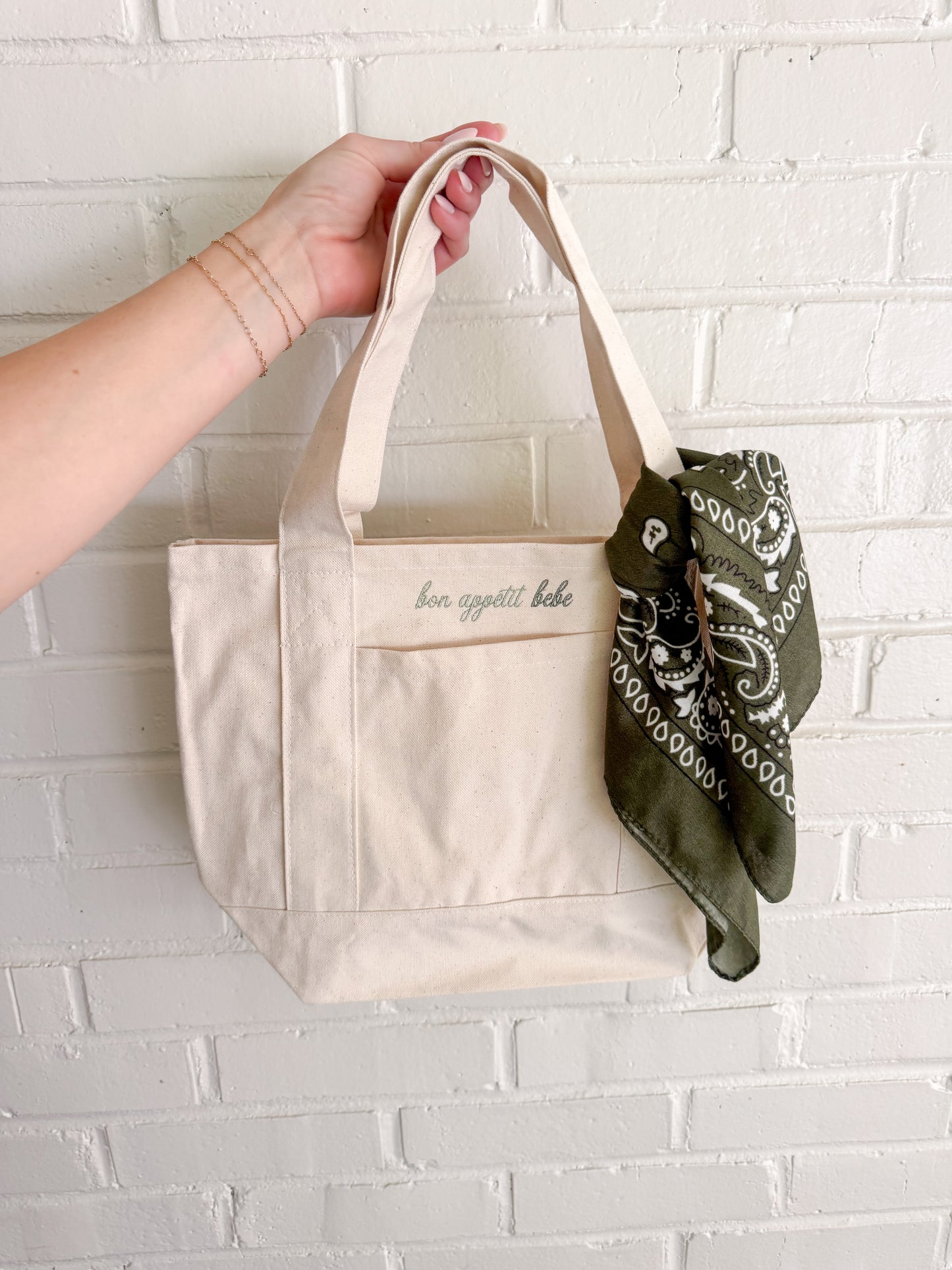 Mini Canvas Tote