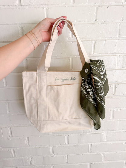 Mini Canvas Tote