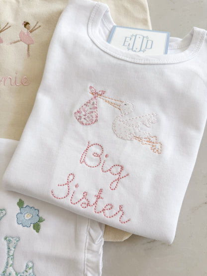 The Stork “Big Sister” Sweater or top