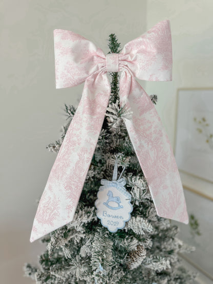 Tree Topper Bow- Classic