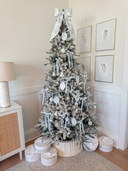 Tree Topper Bow- Classic
