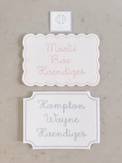 Name Plaque
