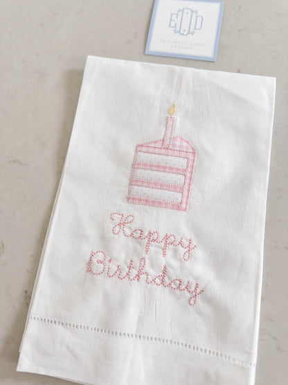 The Original Heirloom Birthday Tea Towel