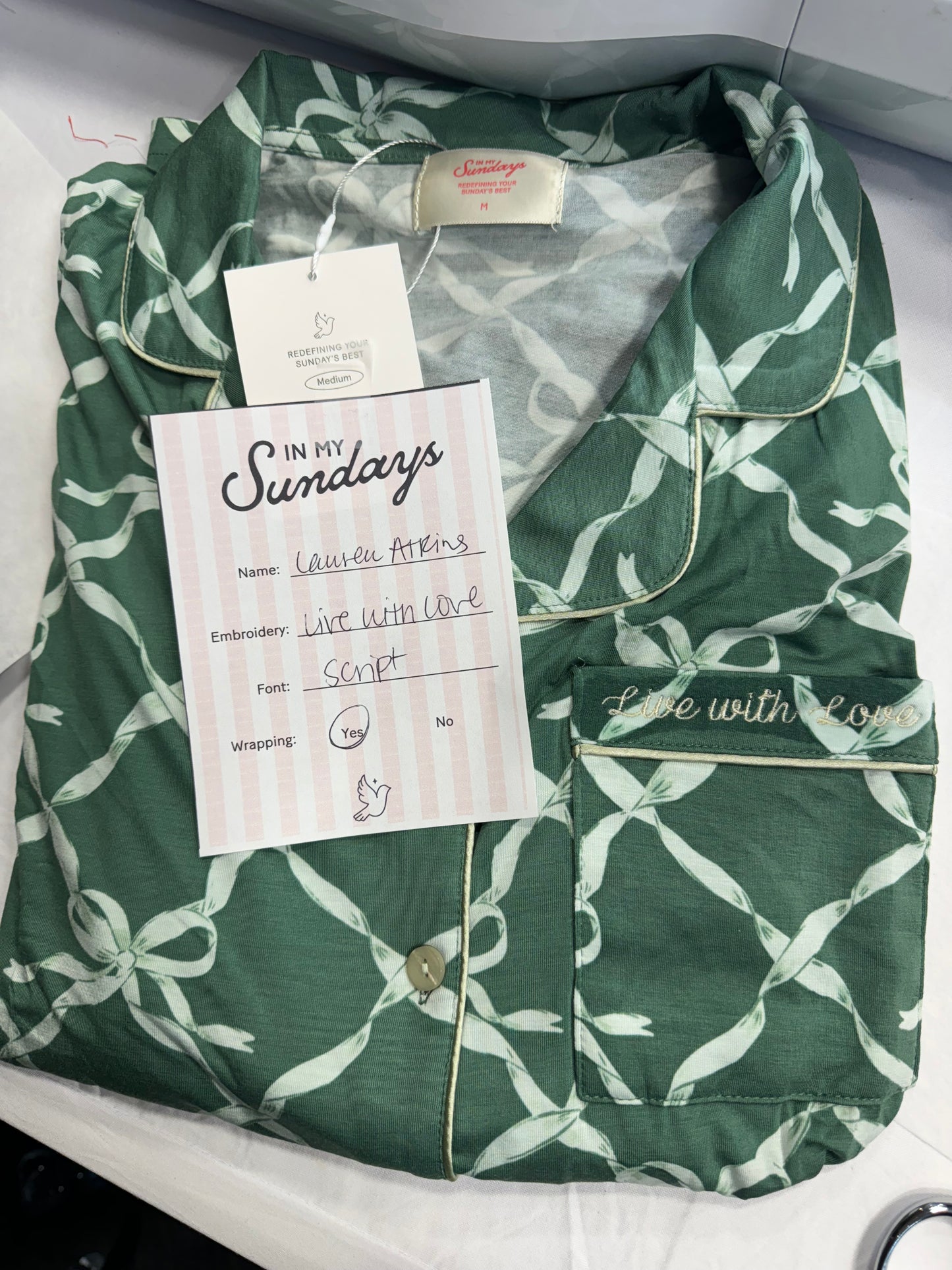 Custom PJ Embroidery