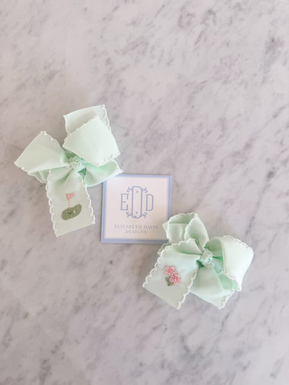 St. Patrick's Day + Golf - Hair Bows