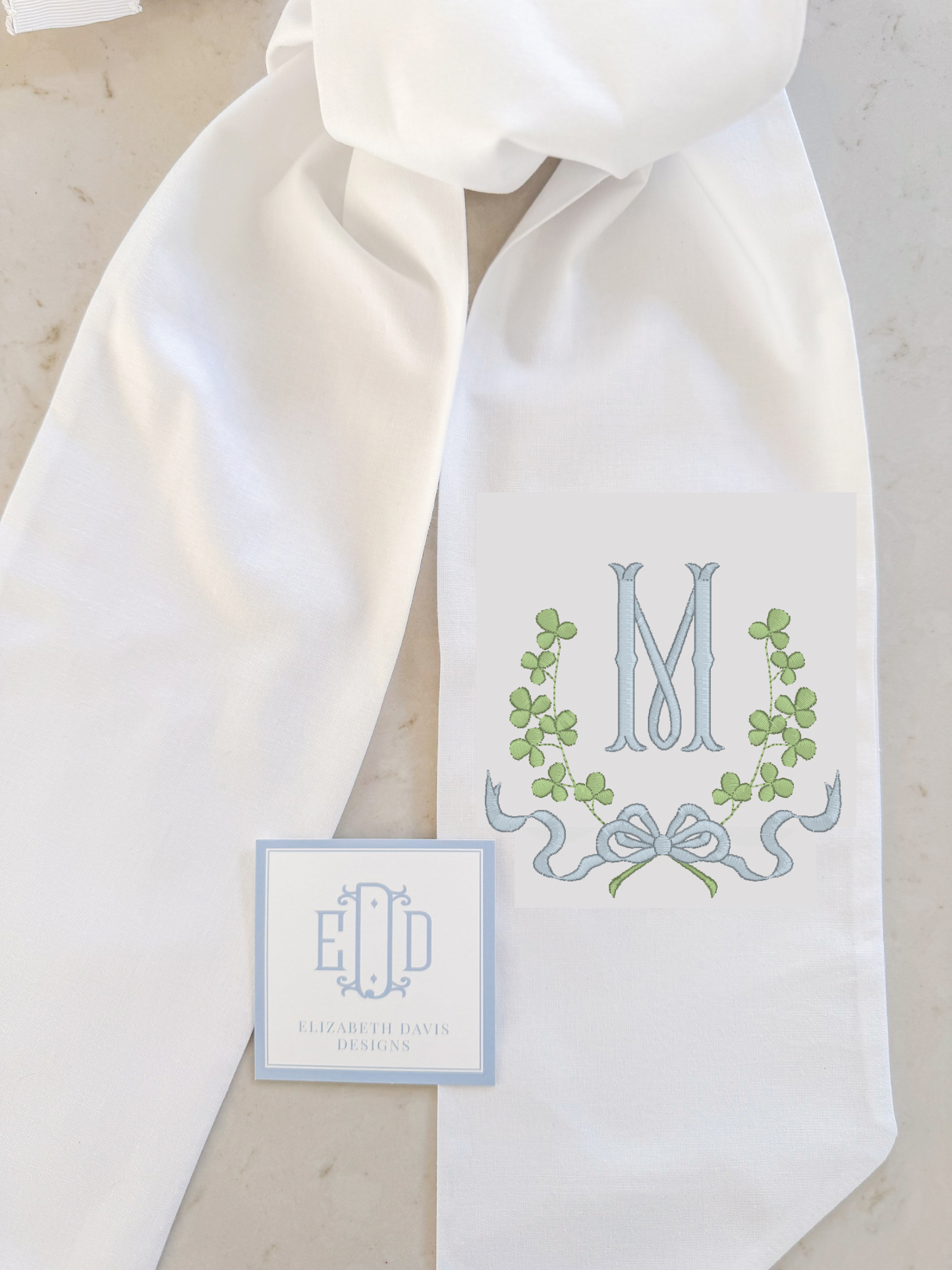 Wreath Sash